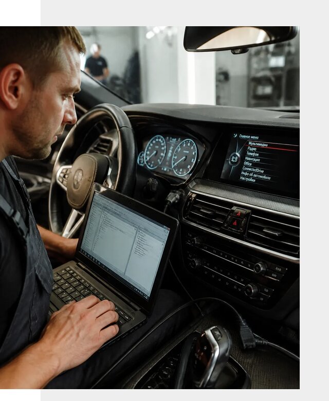 Русификация приборной панели BMW для авто в Мытищах от компании