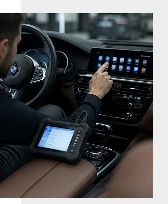 Установка приложений и мультимедиа сервисов BMW в Мытищах