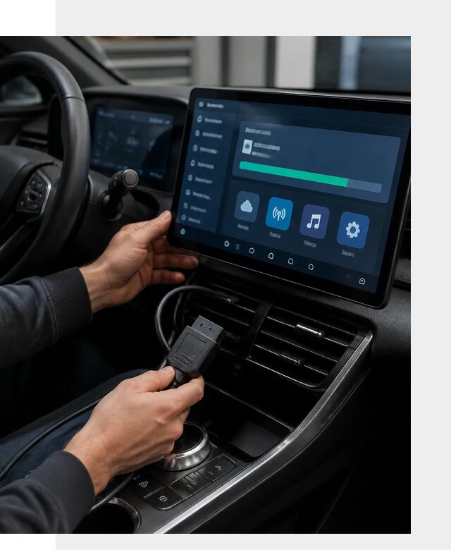 Установка приложений BYD для автомобиля под ключ в Мытищах