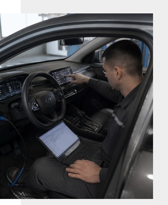 Русификация Changan LAMORE в Мытищах с сохранением функций
