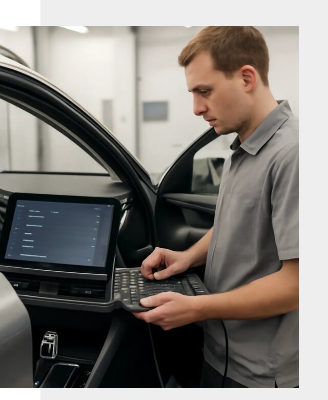 Русификация мультимедиа автомобилей Lynk Co в Мытищах