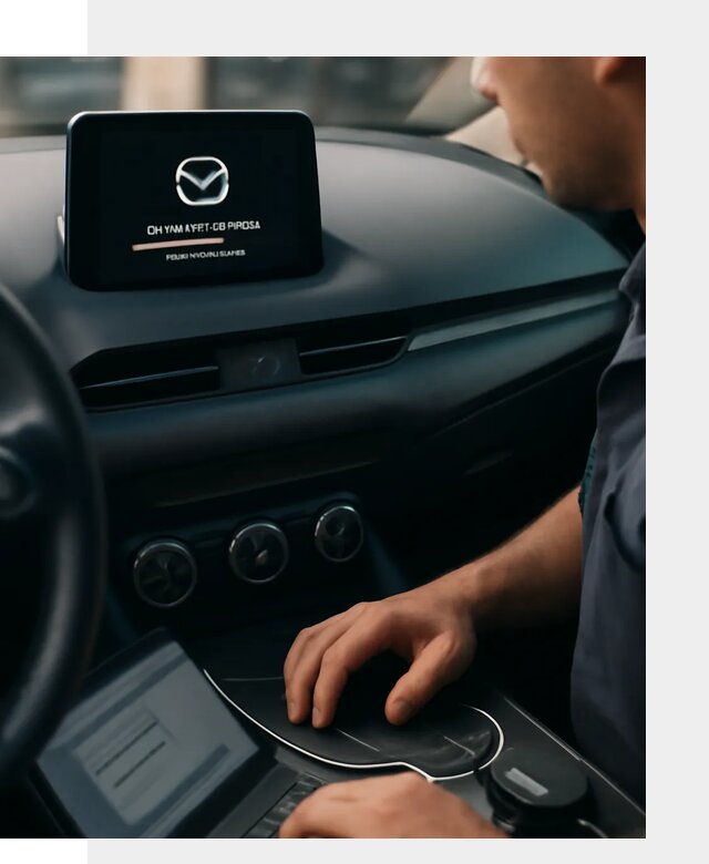 Установка приложений Mazda на мультимедийную систему в Мытищах
