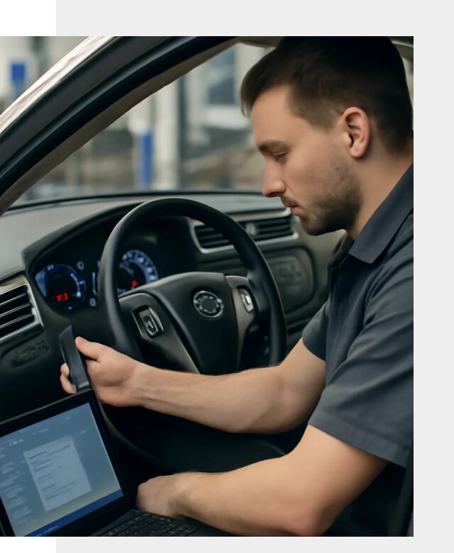 Русификация приборной панели Nissan для авто в Мытищах