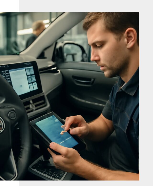 Установка приложений Toyota на мультимедиа в Мытищах